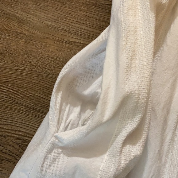 White Button Up Dress - Picture 4 of 5